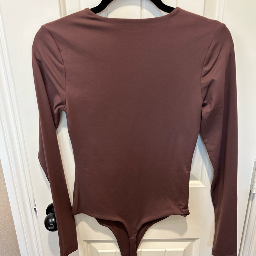 New Nuuds Coffee Bodysuit (small)